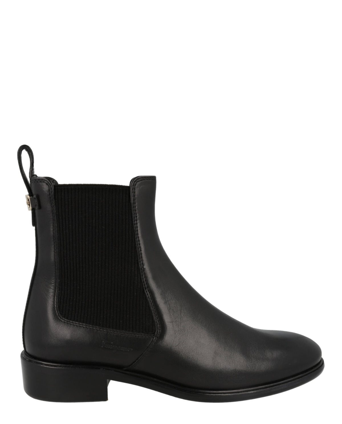 Ferragamo Womens Oddo Chelsea Boots