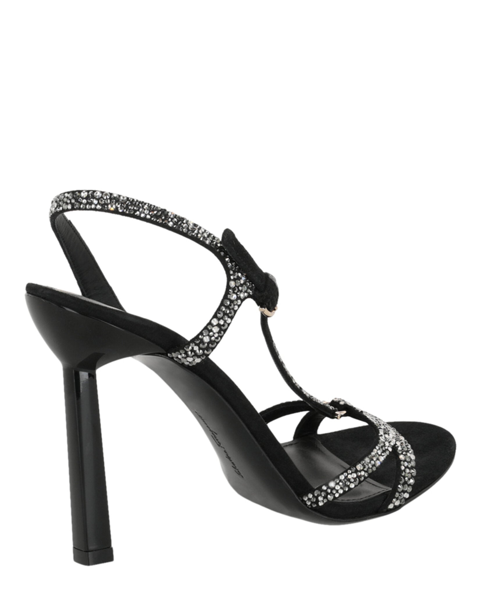 Ferragamo Womens Jole X5 Crystal Embellished Heels