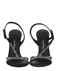 Ferragamo Womens Jole X5 Crystal Embellished Heels