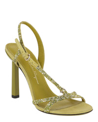 Ferragamo Womens Jole X5 Crystal Embellished Heels