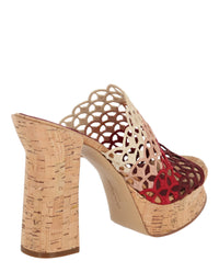 Ferragamo Womens Saja Platform Sandals