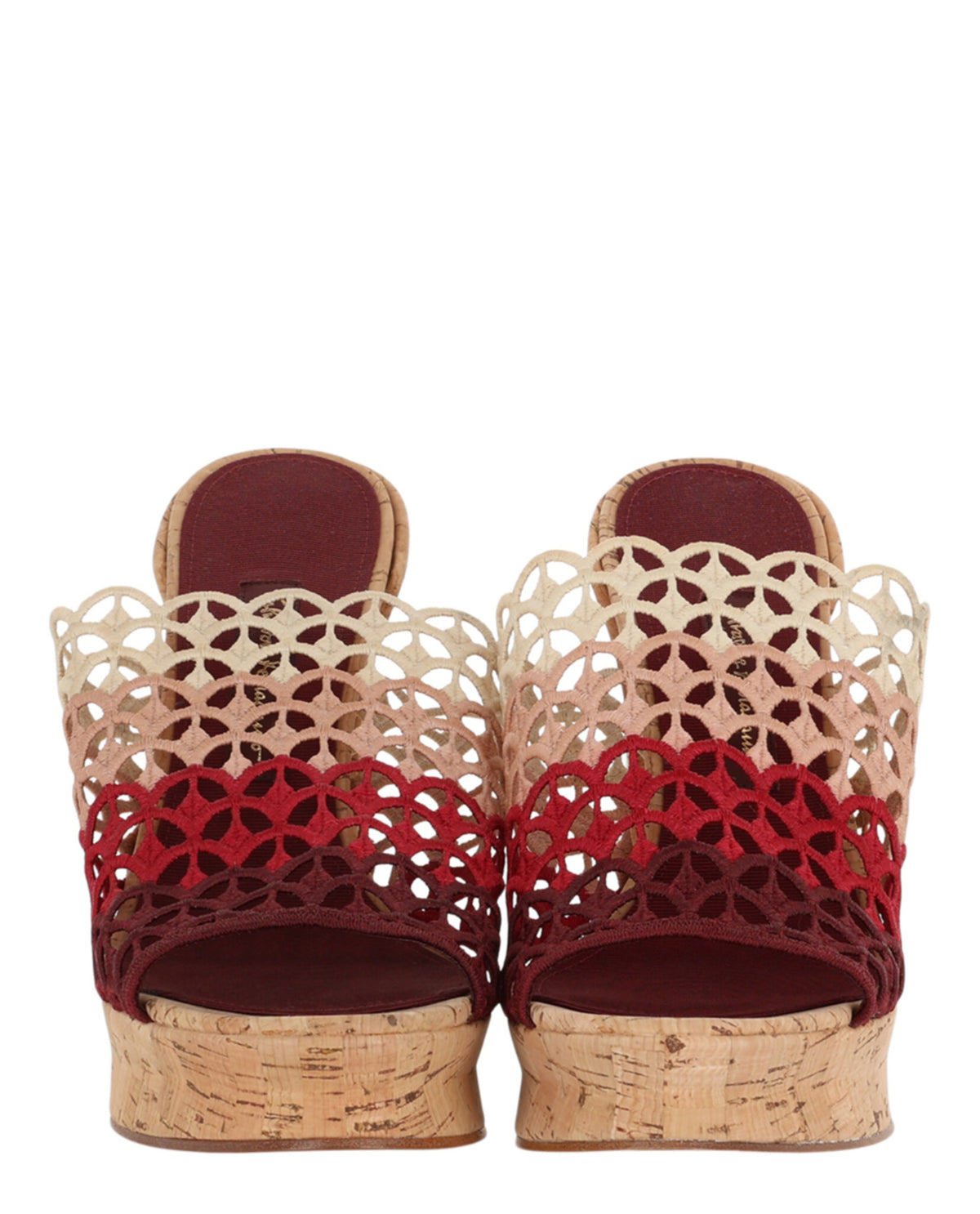 Ferragamo Womens Saja Platform Sandals