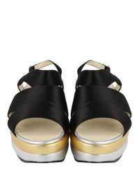 Ferragamo Womens Balance Archive Limited Edition 1938 Wedge Sandals