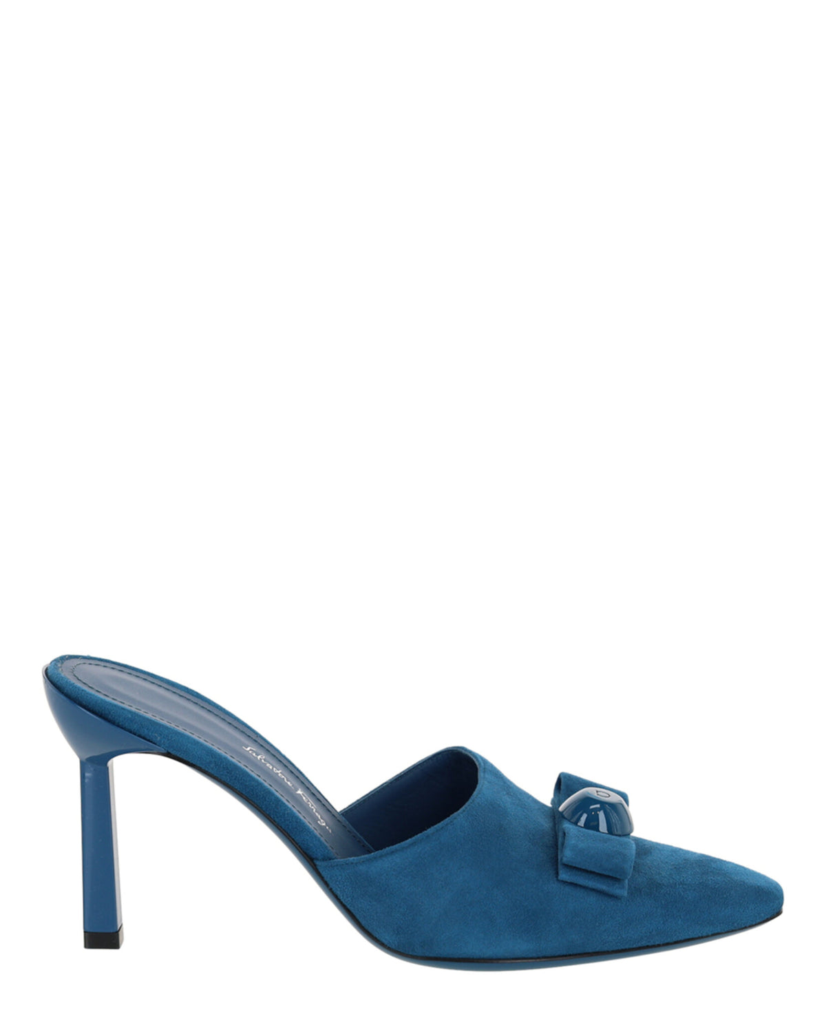 Ferragamo Womens Kara Suede Pumps