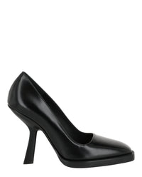 Ferragamo Womens Anser X5 Leather Pumps