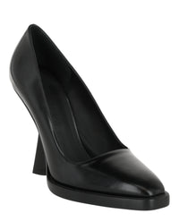 Ferragamo Womens Anser X5 Leather Pumps