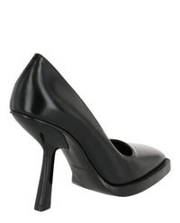 Ferragamo Womens Anser X5 Leather Pumps