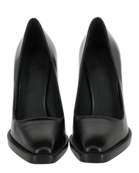 Ferragamo Womens Anser X5 Leather Pumps