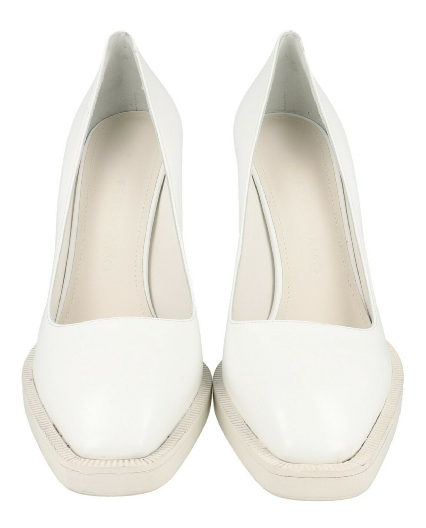 Ferragamo Ferragamo Womens Anser X5 Leather Pumps