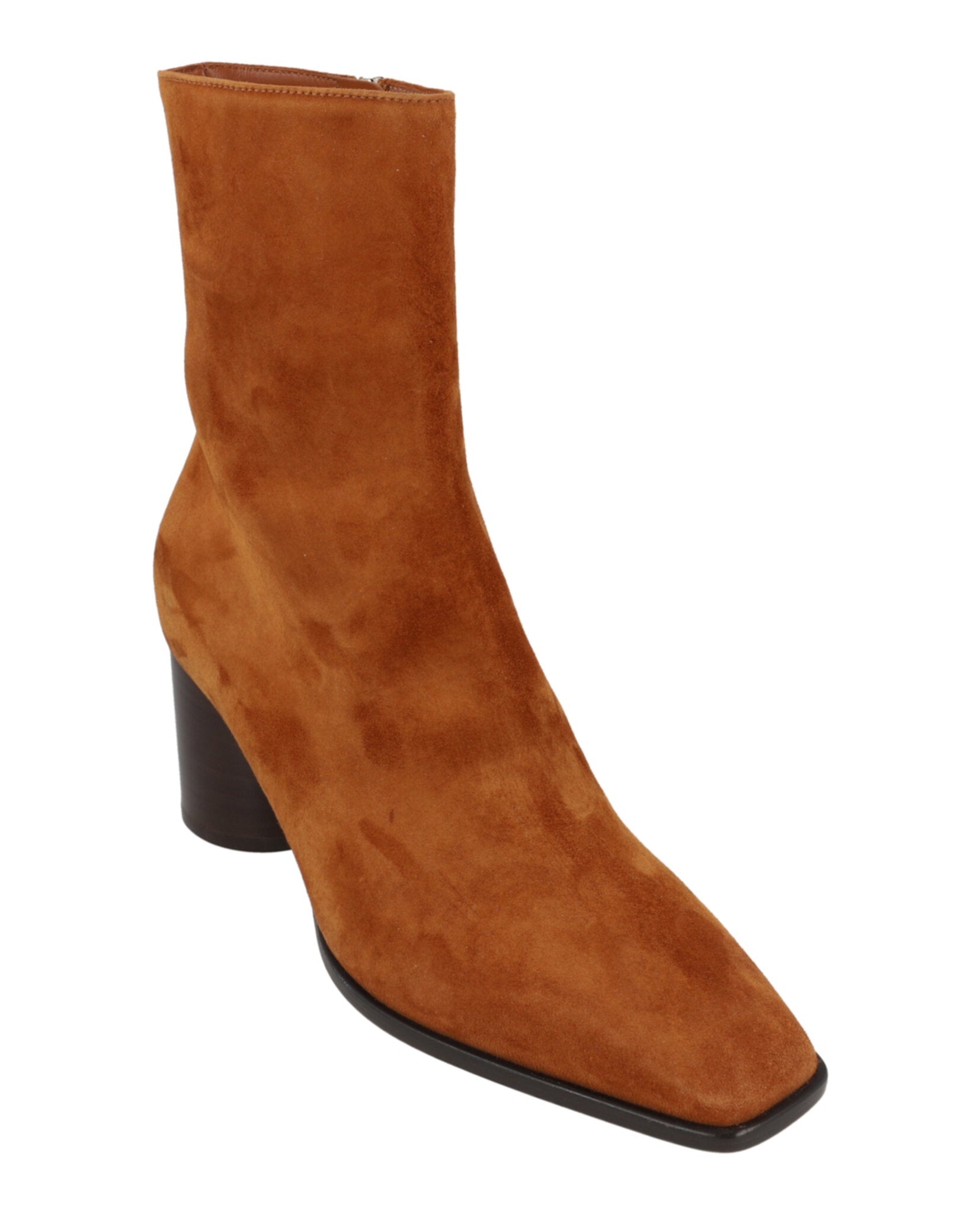 Ferragamo Womens Pampero Suede Booties
