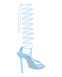 Ferragamo Womens Azha X5 Wrap Tie Heels