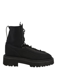 Ferragamo Womens Atlante Lace Up Ankle Boots