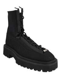 Ferragamo Womens Atlante Lace Up Ankle Boots