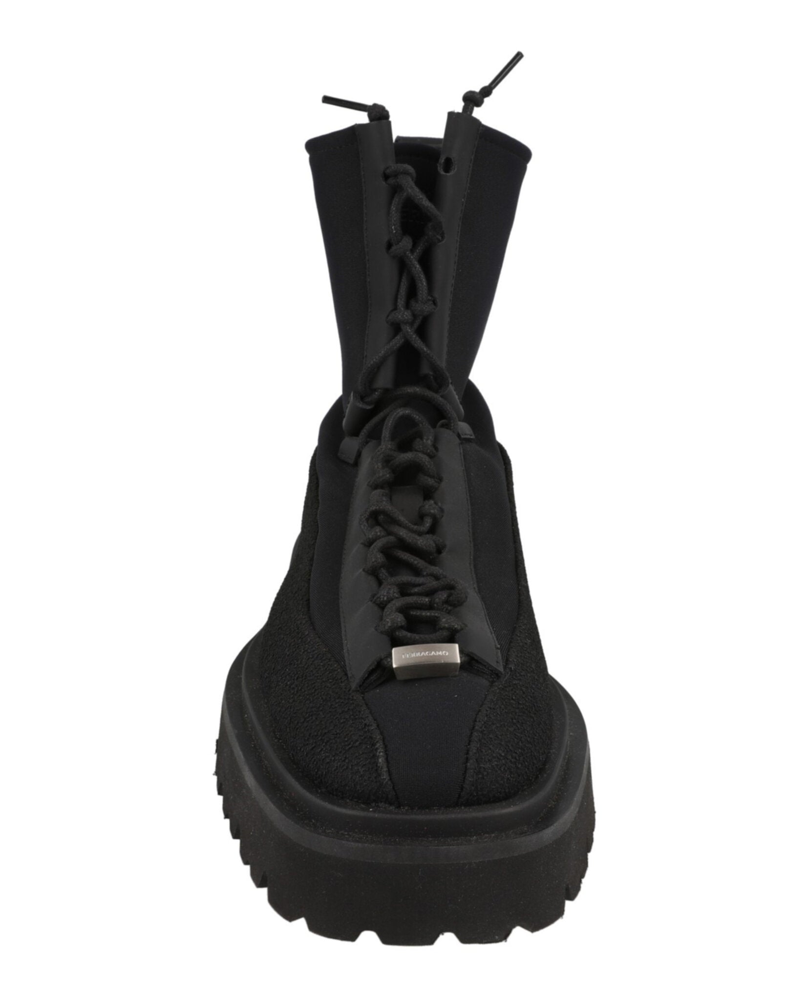 Ferragamo Womens Atlante Lace Up Ankle Boots