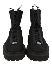 Ferragamo Womens Atlante Lace Up Ankle Boots
