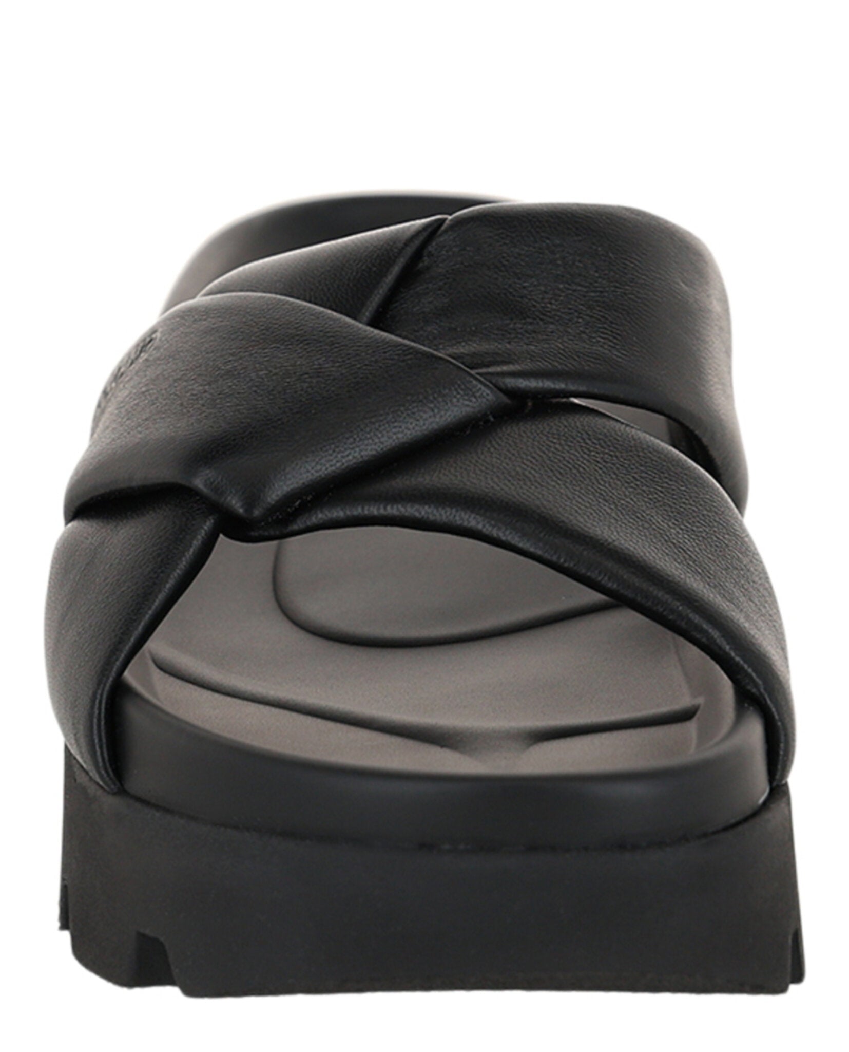 Ferragamo Womens Air Lug Leather Sandals – Bluefly