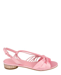Ferragamo Womens Sabina Mirrored Heeled Sandals