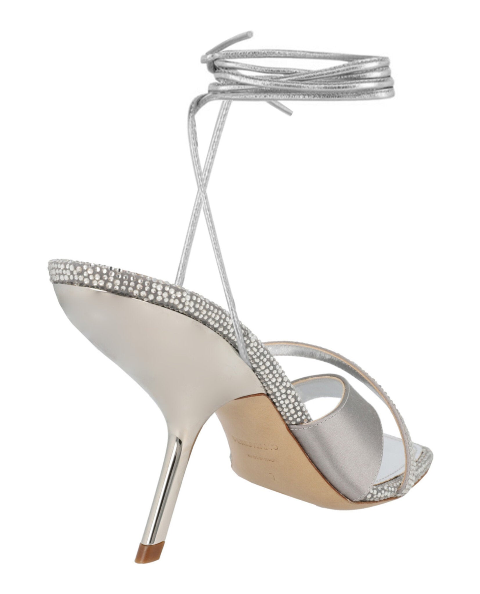Ferragamo Womens Allegra X5 Crystal Embellished Heels