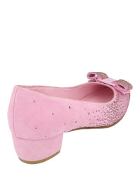 Ferragamo Womens Vara Crystal-Embellished Pumps - Narrow Width