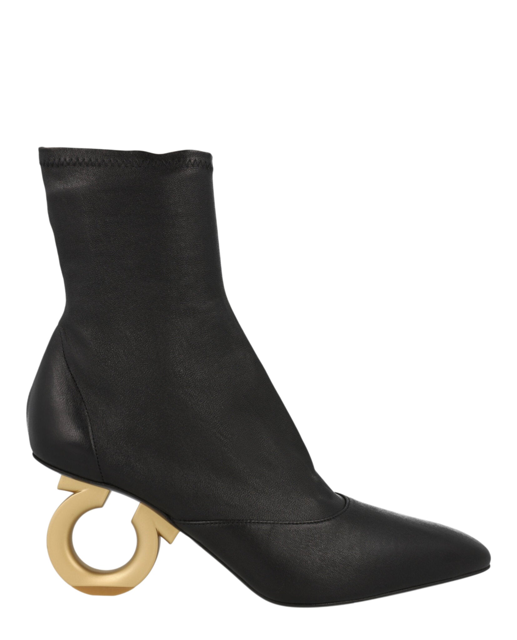 Ferragamo Womens Elina Ankle Boots