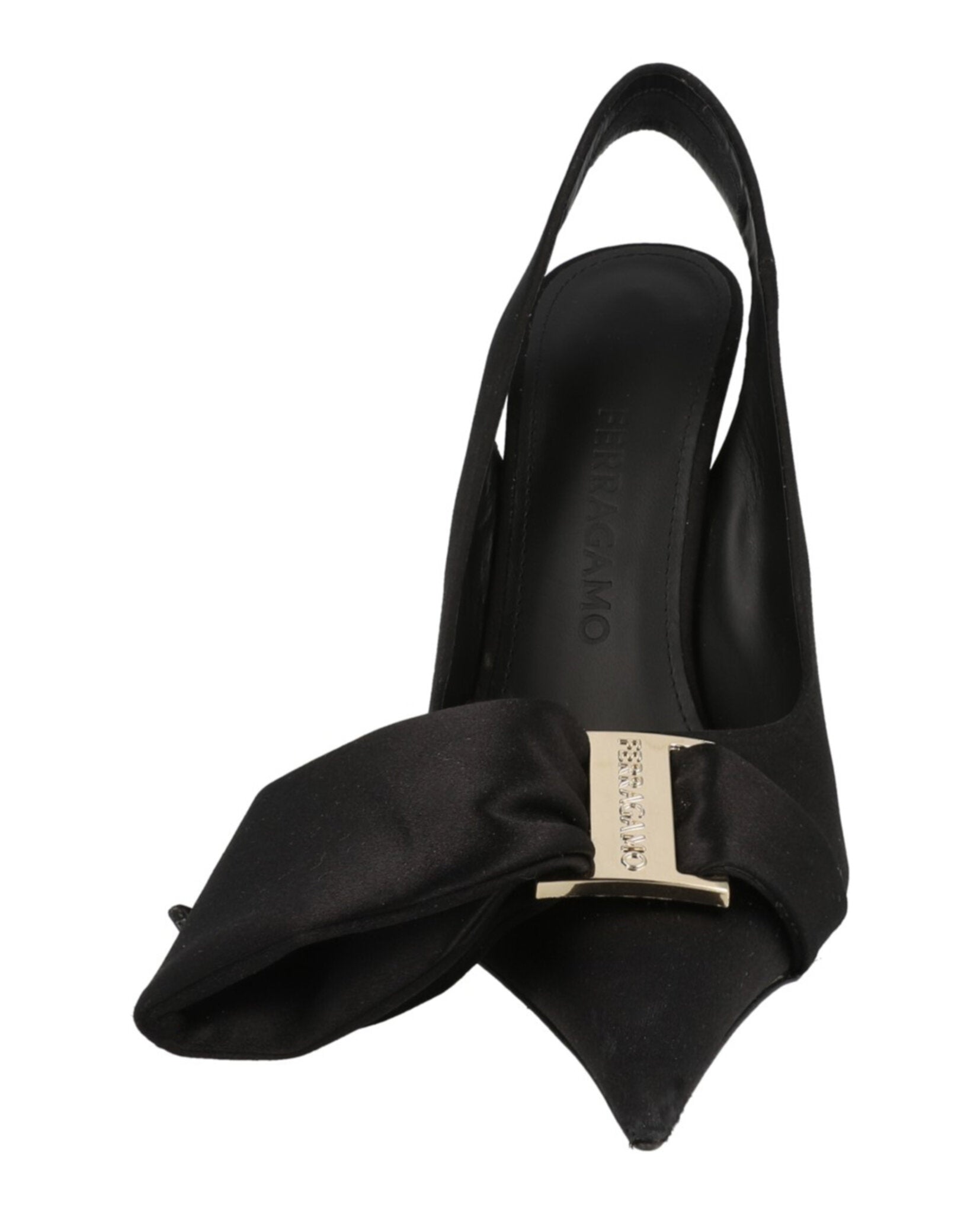 Ferragamo Womens Erica X5 Slingback Heels