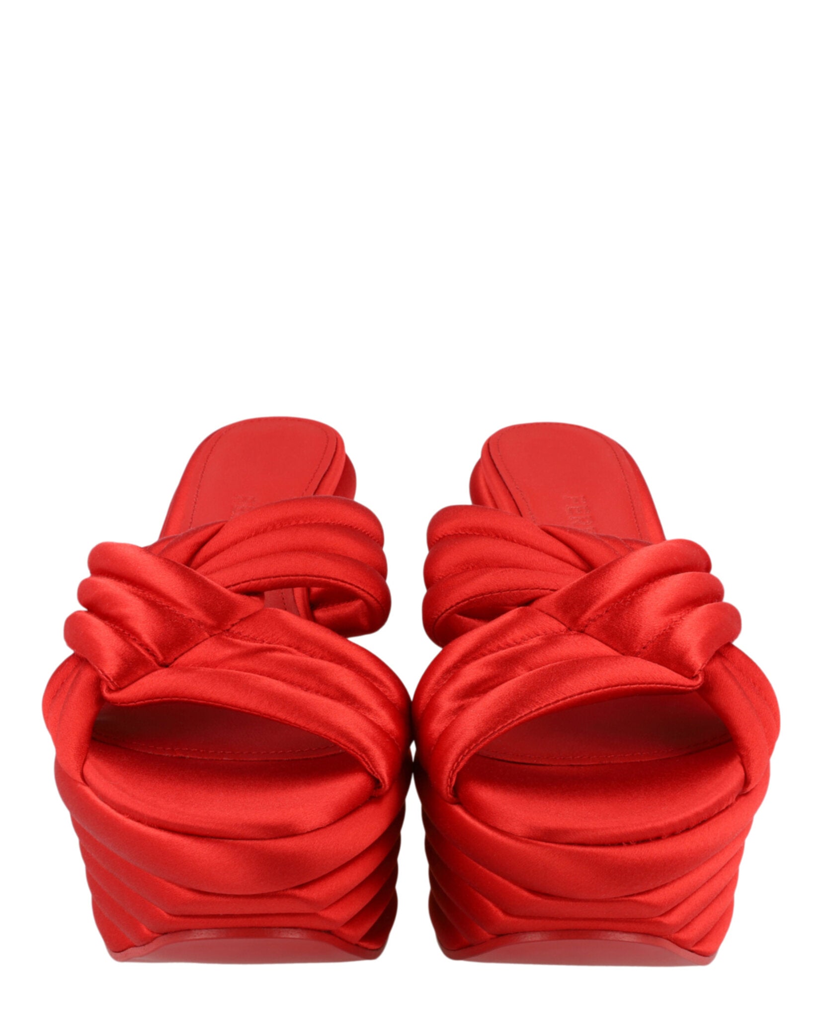 Ferragamo Womens Rey Platform Sandals