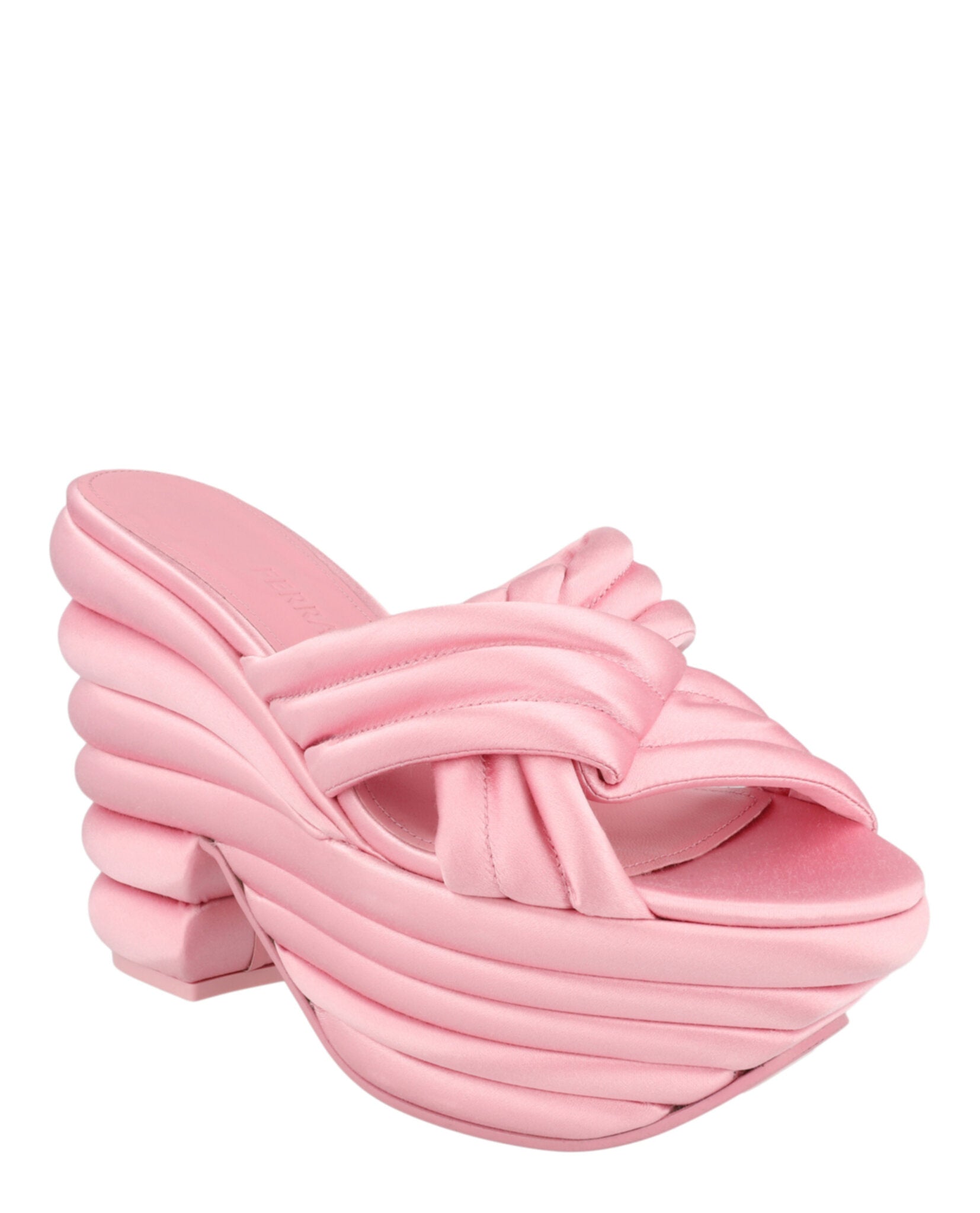 Ferragamo Womens Rey Platform Sandals