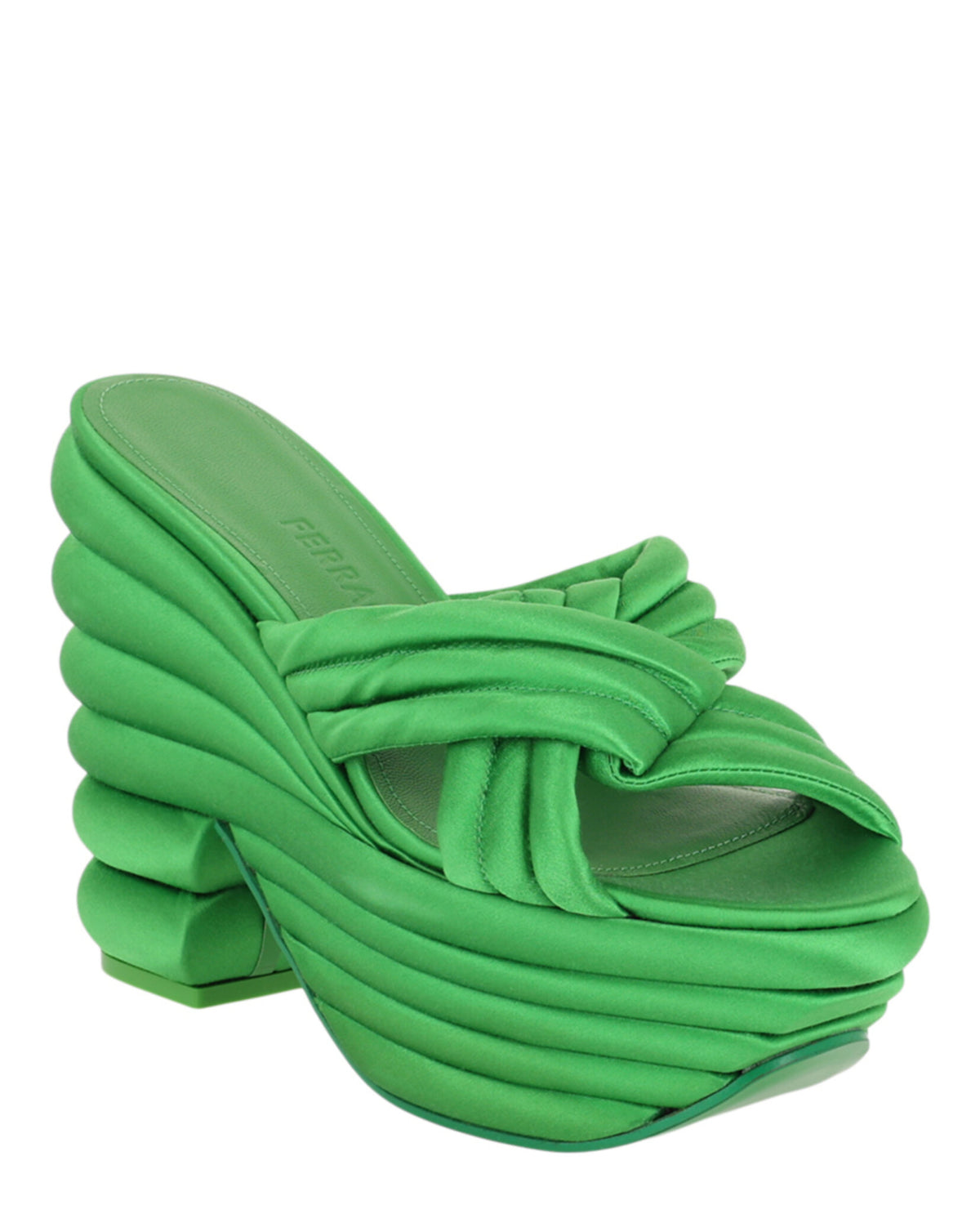 Ferragamo Womens Rey Platform Sandals