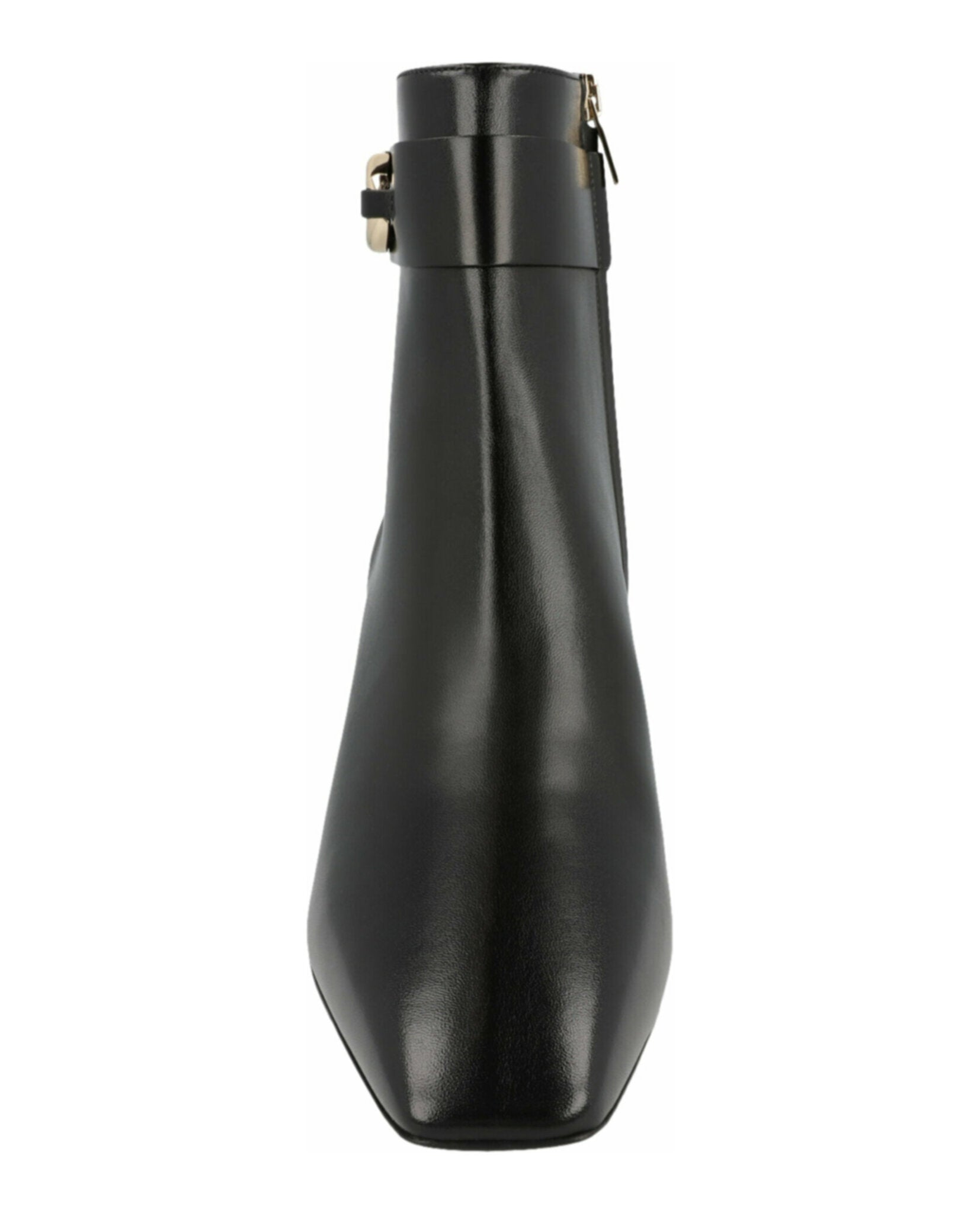 Ferragamo Womens Placida Leather Booties