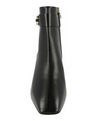Ferragamo Womens Placida Leather Booties