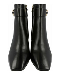 Ferragamo Womens Placida Leather Booties