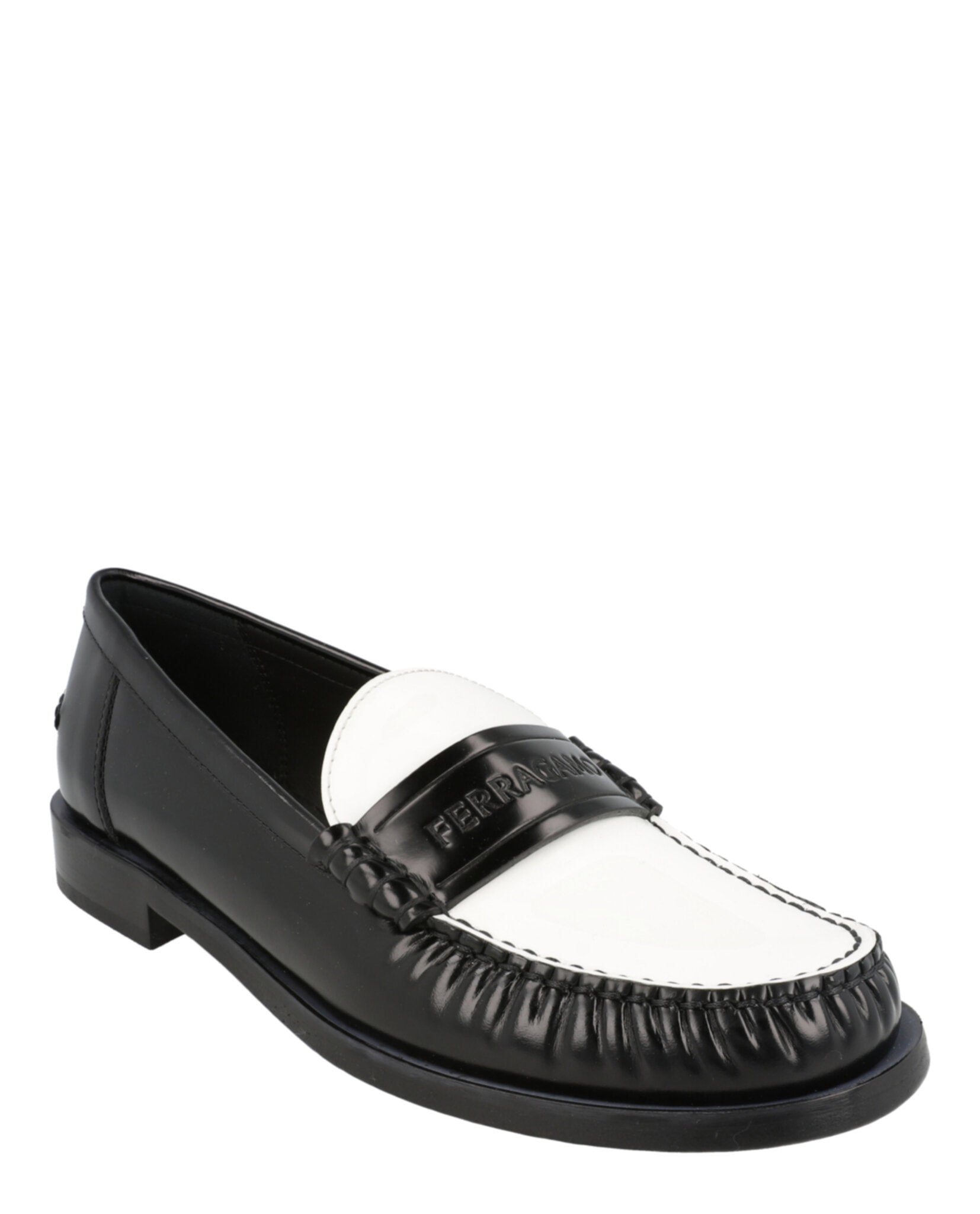 Ferragamo Ferragamo Womens Irina Leather Loafers