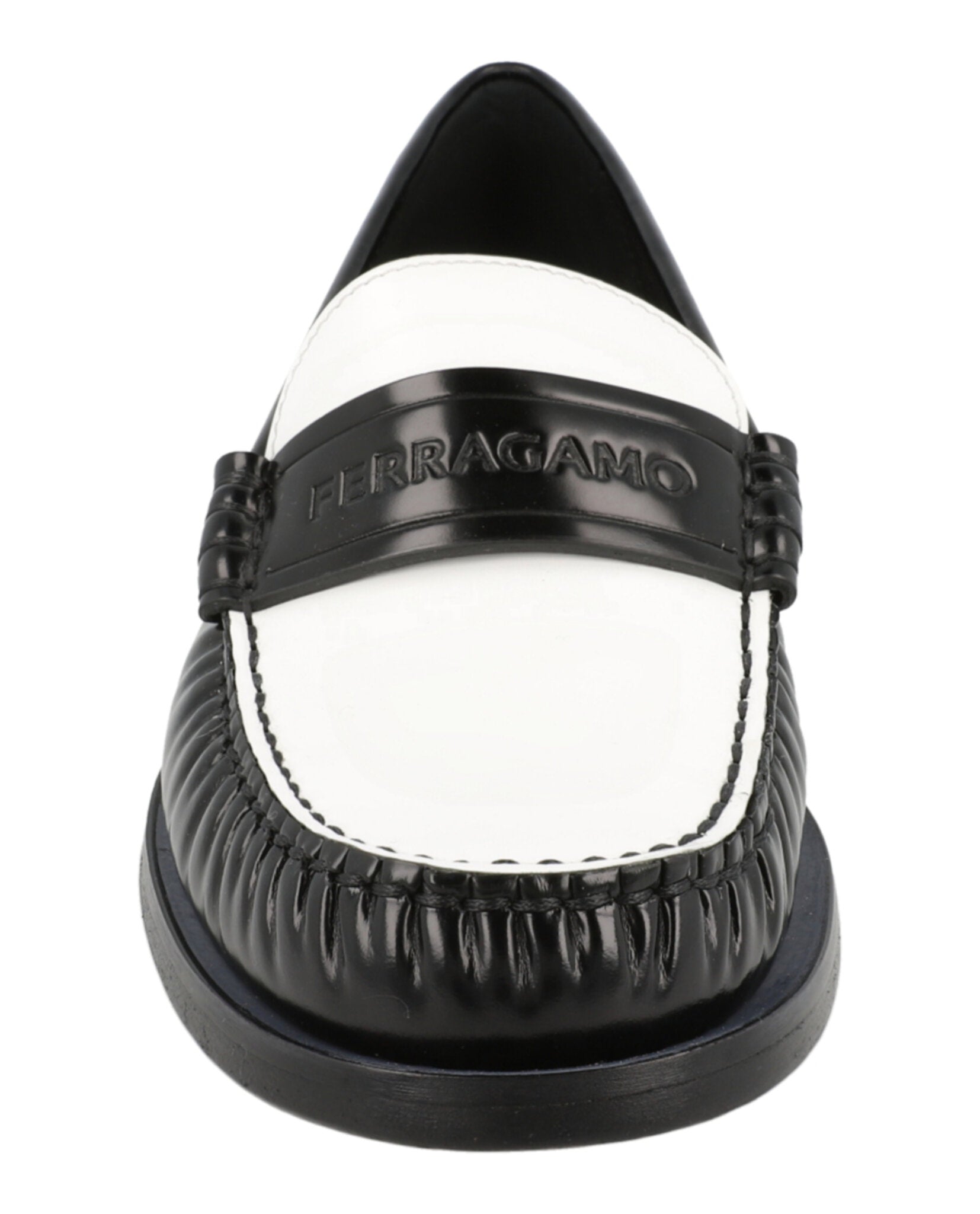 Ferragamo Ferragamo Womens Irina Leather Loafers