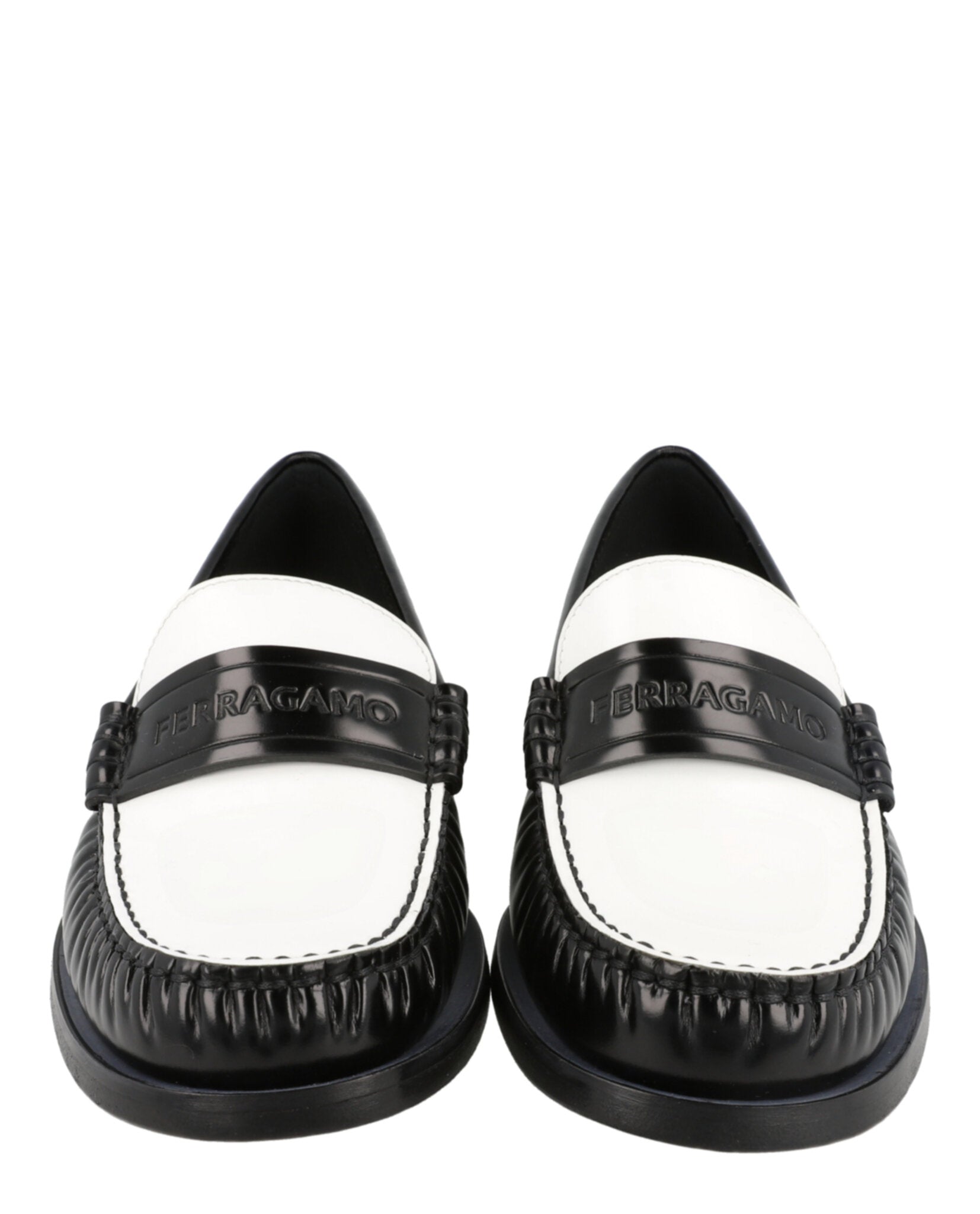 Ferragamo Ferragamo Womens Irina Leather Loafers