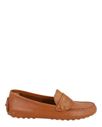 Ferragamo Womens Iside Leather Loafers