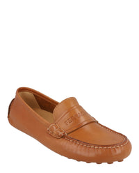 Ferragamo Womens Iside Leather Loafers