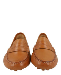 Ferragamo Womens Iside Leather Loafers