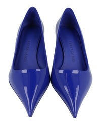 Ferragamo Womens Eva 55 Patent Leather Pumps