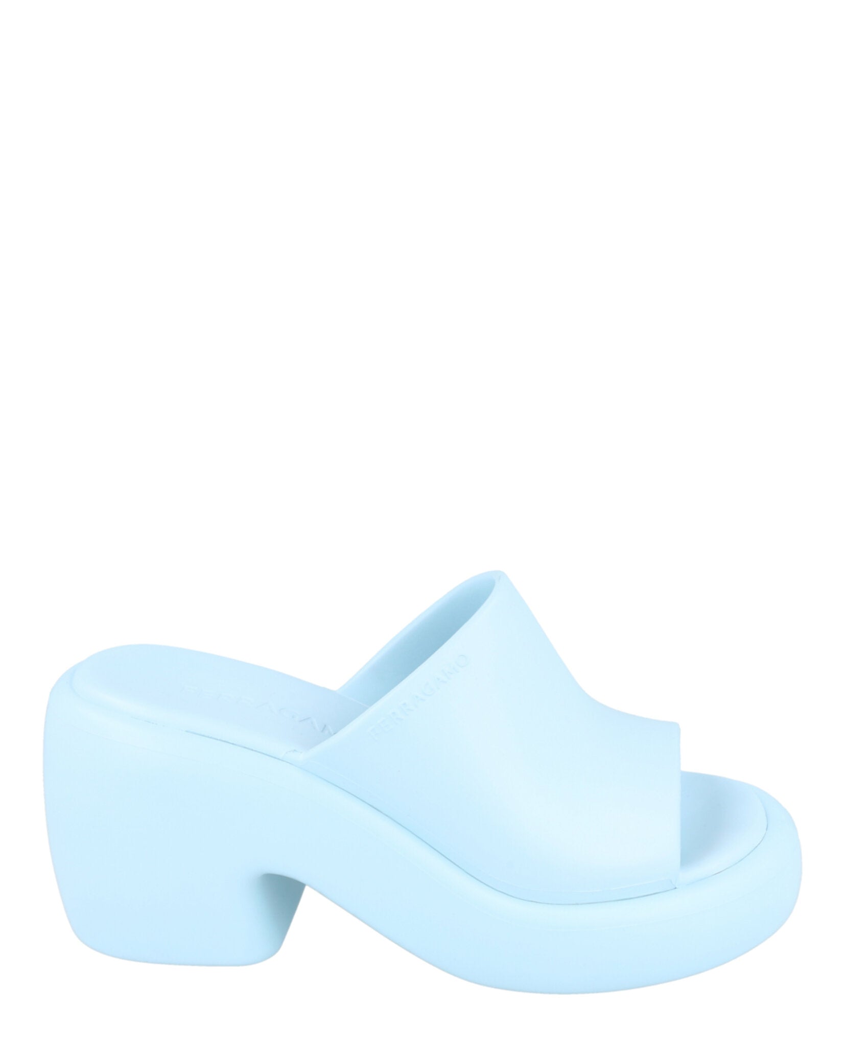 Ferragamo Womens Deva Sandals Blue