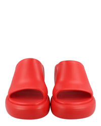 Ferragamo Womens Rubber Deva Slides