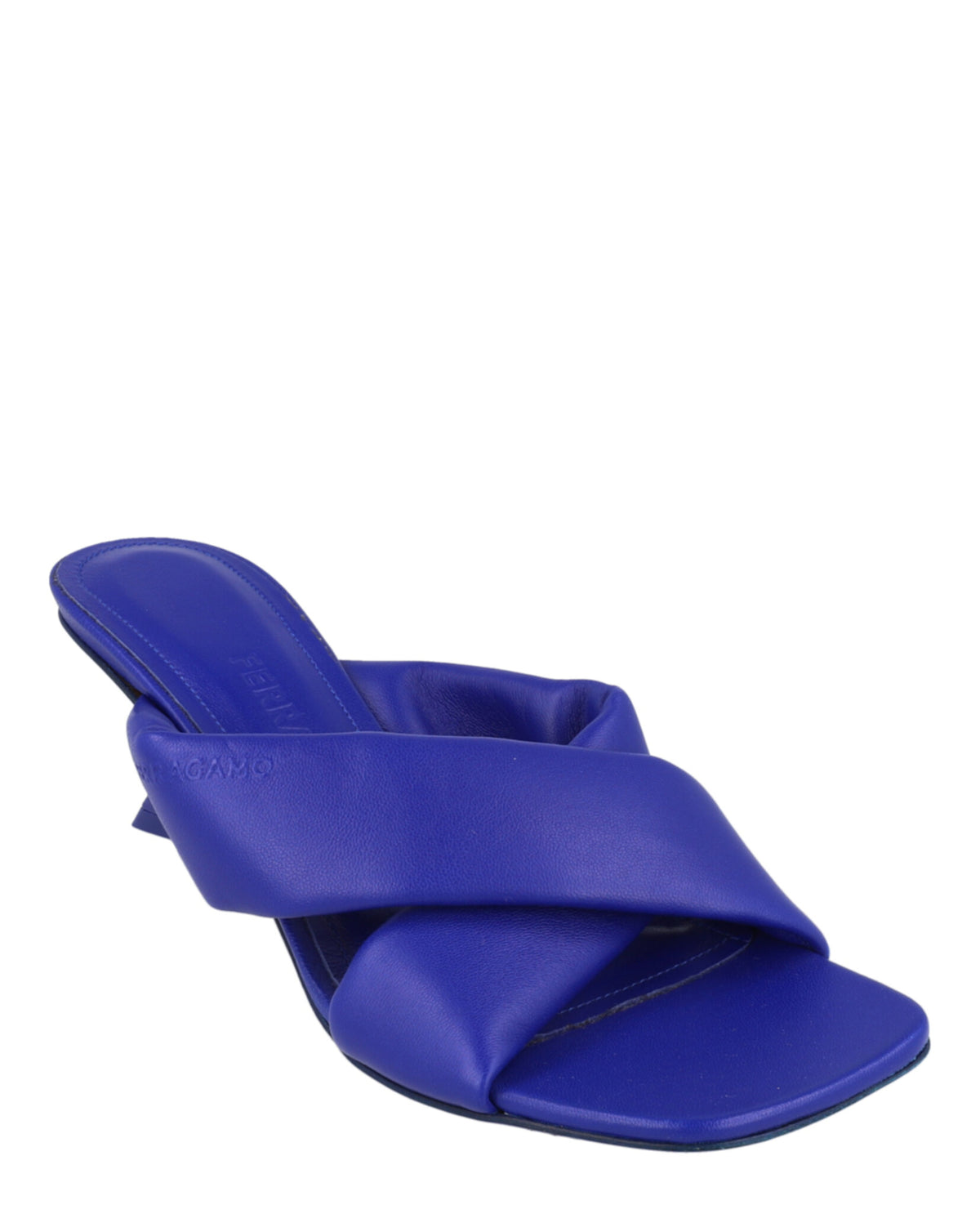 Ferragamo Womens Aldura Heel Sandals