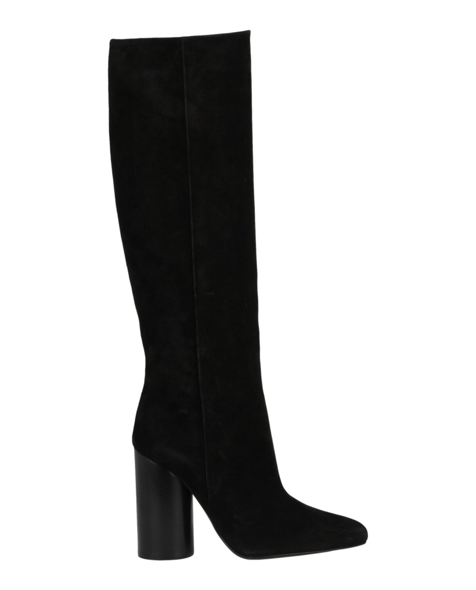 Ferragamo Womens Pampero Suede Knee-High Boots