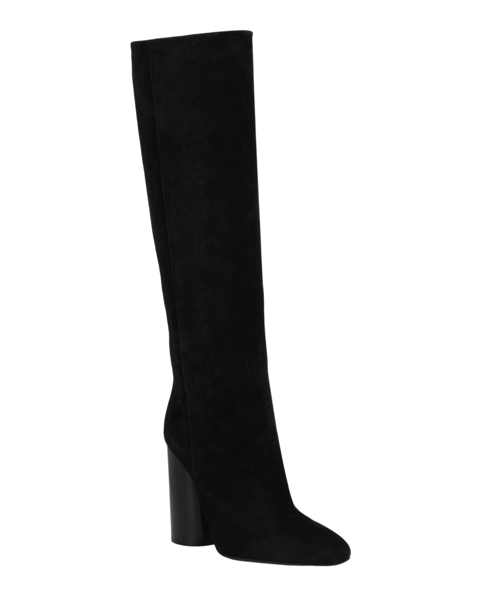 Ferragamo Womens Pampero Suede Knee-High Boots