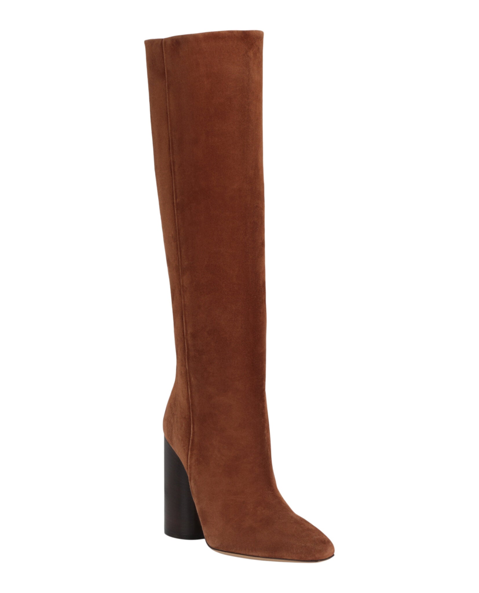 Ferragamo Womens Pampero Suede Knee-High Boots