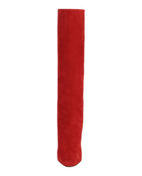 Ferragamo Womens Pampero Suede Knee-High Boots