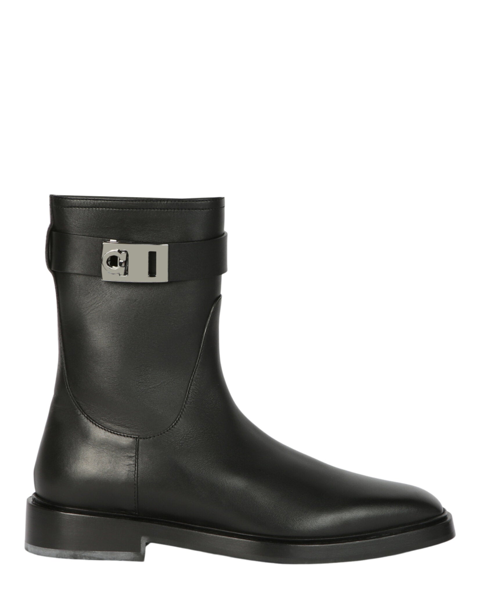 Ferragamo Womens Hug Buckle Ankle Boots