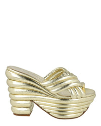Ferragamo Womens Rey Platform Sandals - Narrow Width