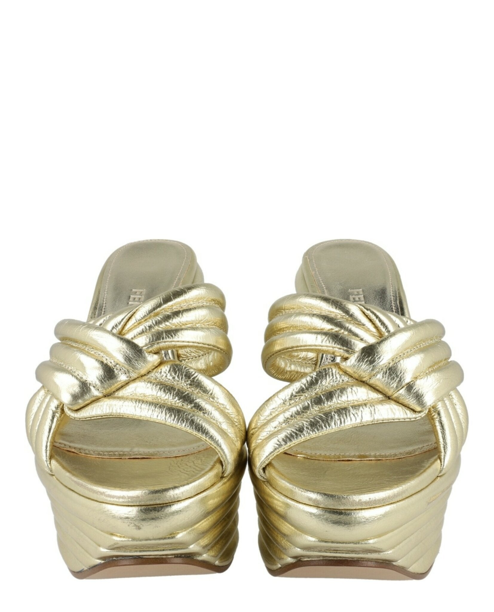Ferragamo Womens Rey Platform Sandals - Narrow Width