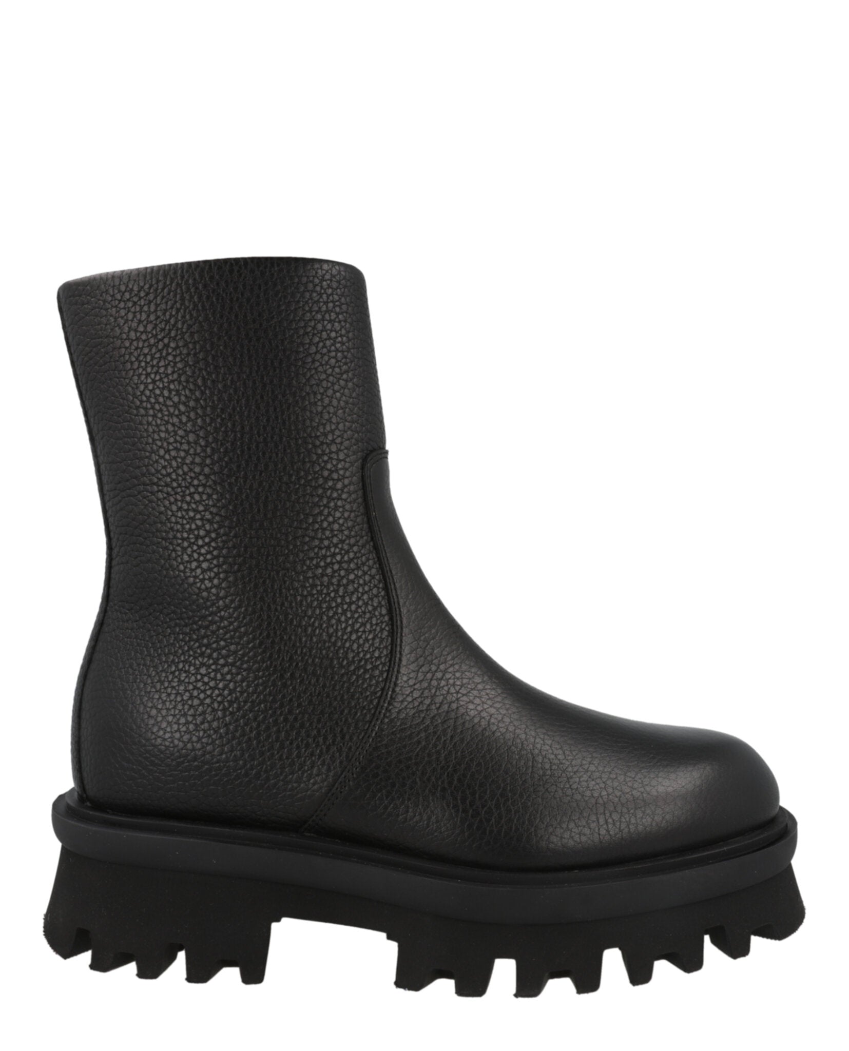 Ferragamo Womens Klem Combat Boots