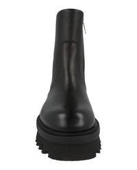Ferragamo Womens Klem Combat Boots